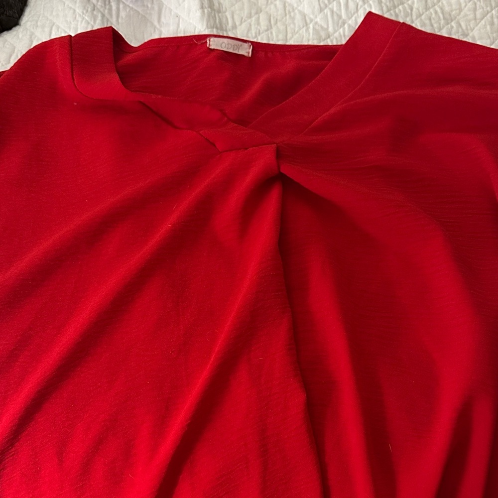 ODDY Red Women's Blouse
